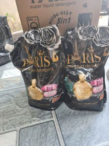 Thùng 2 Túi Nước Giặt Xả Cao Cấp PARIS 3.8 Lít - Siêu Đậm Đặc- Lưu Hương Lâu