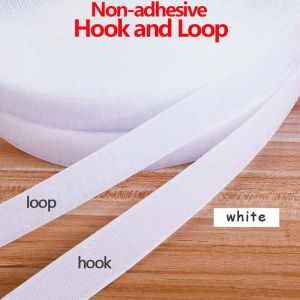 Heavy Duty Nylon Hook and Loop Tape 10M/Pair 20mm 50mm Width for Sewing or Sticking DIY Projects