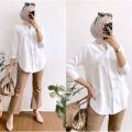 KEMEJA WANITA RAYON PREMIUM. 