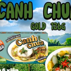 [COMBO 5 HỘP 126GR] VIÊN GIA VỊ CANH CHUA GOLD ÔNG CHÀ VÀ