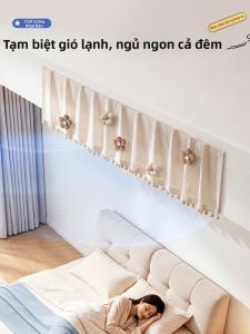 FAJIENUO | Anti-Cold Draft Baby and Pregnant Protection Air Conditioner Curtain Velcro No-Drill Installation
