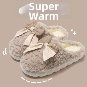 BAIXITANG | Fluffy Thermal Winter Home Slippers