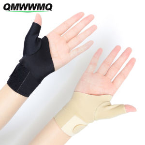 1PCS Carpal Tunnel Relief Wrist Brace with Thumb Guard Adjustable Compression Wrist Support Wrap for Typing Working Sports