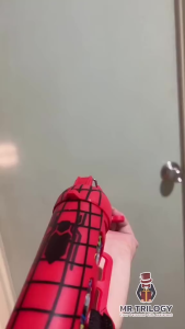Mainan Anak Spiderman Premium Sarung Tangan Superhero Dengan Fitur Semprot Air