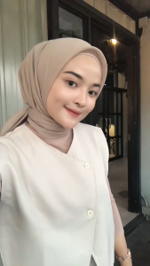 NUNA VEST / VEST BASIC WANITA / Vest Linen Atasan Wanita Crop