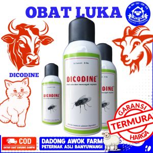 Obat luka - DICODINE 50 ml - bebas lalat - GUSANEX kecil- gusanex spray kecil mini - gusanex sapi