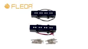 FLEOR | FLEOR Alnico 5 Open Style JB Bass Pickup Cho 4 Dây Đàn Guitar Bass Điện Cổ/Cầu Pickup Kim Loại Nhựa PVC