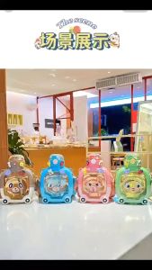 WMEDIA Botol Minum Anak Kotak Bear Ukuran 1100ML + Tali / Botol Minum Anak Bear