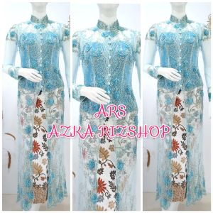 atasan kebaya semata kaki kerah syanghai free longtorso