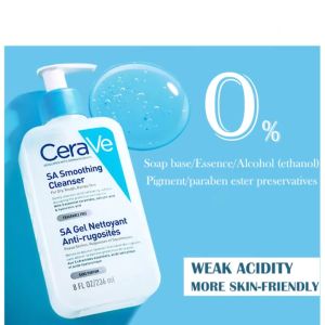 CeraVe SA smoothing Cleanser salicylic acid Foaming Hydration cleansers Cleansing Oily Normal skin
