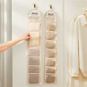 1piece underwear storage hanging bag hanging type socks underwear storage bag wardrobe layered artifact door rear hanging rac