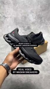 Sepatu Running Sneakers On Cloudtilt Black Eclipse