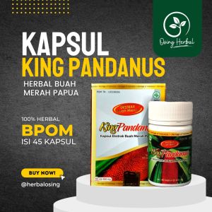 KING PANDANUS Kapsul Buah Merah Papua