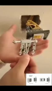 10pcs Wall Instalation Box Repair Set Baut Saklar Stop Kontak 86 Type Baut Stop Kontak Dinding/10 perbaikan + 10 sekrup + 1 kunci