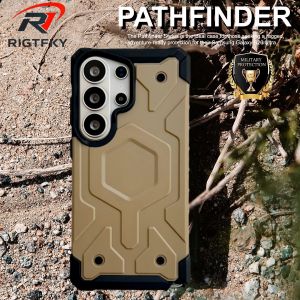 Exclusive Pathfinder Magnetic Case For Samsung S26 Ultra S25 S24 S23 Plus S26ULTRA Ua-g Shockproof Armor Protective Phone Cover