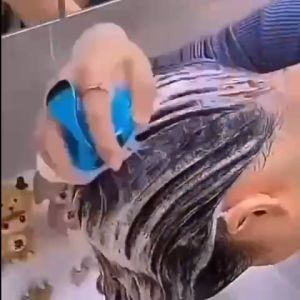 High quality bokoma head massager silicone shampoo head scalp massager scalp head massage roller head brush for scalp neck massager neck and shoulder relaxer roller ball massager hair massager scalp siliscone scalp scrubber massager comb masahe sa ulo