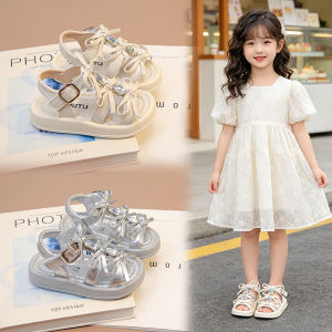 Waterproof Princess Style Bow Slippers Non-slip Sandals