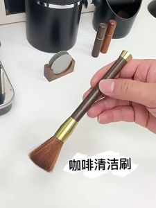 แปรงด้ามไม้ แปรงทำความสะอาดเครื่องบด แปรงทำความสะอาดเครื่องชงกาแฟ แปรงบาร์ ไม้กวาด แปรงกวาดผงกาแฟ แปรงทำความสะอาดผงกาแฟด้ามยาว