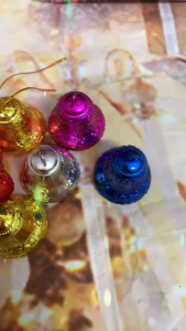 6pcs christmas bell Christmas decorations Christmas tree ornamentsChristmas tree/garlendDIY