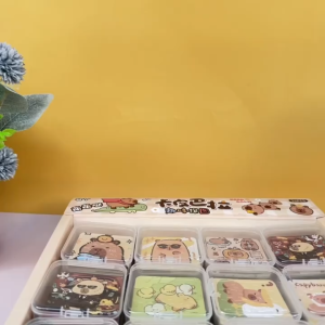 现货✨卡皮巴拉卡通拼图 Capybara Mini Puzzle Sanrio 三丽鸥减压玩具多功能可爱益智减压玩具休闲小游戏 Creative Paper Educational Toys Gift