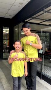 New Arrival Baju Koko Couple Ayah & Anak Terbaru 2025 Bahan Toyobo Import