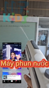 Đồ chơi phun nước tự động phiên bảng nâng cấp sạc điện dung tích lớn