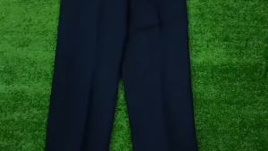 Quần đồng phục bảo vệ vải casme dày dặn- Hình thật