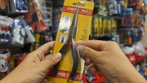 Tang Lancip Jepit 5 inch Zheng Rui Long Nose Pliers 150mm Cucut