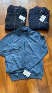 Bộ thu đông có khoá Insidemen ILH003W2 quần suông gấu