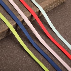 Simulation Silk Edge Strip 1CM Single Color Three Fold Iron Free Roll Edge Qipao Material Multicolor Fabric DIY Sewing Accessories