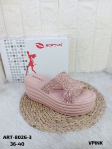 SANDAL WEDGES IMPORT WANITA SOFIYA 8026-3