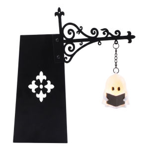 Library Lantern-Decorative Bookshelf Lighting Reading Nook LED Nightlight Wooden Bookcase Lamps Home Room Ornament