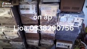 ổn áp lioa  sh 10000va (150v --250)   hoặc rdi 1000va  90v --250v  máy đã qua sử dụng