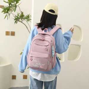 Tas Ransel Anak Kasual Tas Sekolah Untuk Anak Perempuan Tas Buku Anak Backpack Tas Punggung Anak Polos Tas Ransel Perjlanan Anak Cewek Ransel Sekolah Anak SD SMP SMA Terbaru