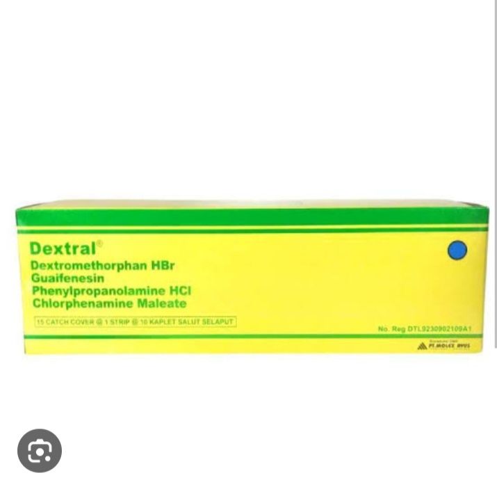 Dextral Kaplet per Strip - obat untuk membantu mengatasi batuk berdahak ...