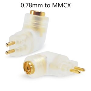 OKCSC HIFI Headphone Plug 3.5/0.78mm ER4P EXK FitEar AD2C W40 HD580 QDC IE80 IE40 JH to MMCX Earphone Conversion Pin Connector