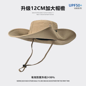 หมวกกันแดดทรงสี่เหลี่ยมชายหาดสไตล์เดนิมสำหรับผู้ชาย หมวกตกปลาปีนเขา หมวกกันแดดสำหรับกลางแจ้ง หมวกทรงสี่เหลี่ยมชายหาดสำหรับฤดูร้อน