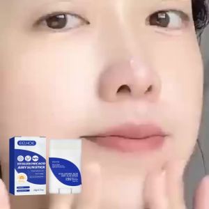 EELHOE | EELHOE Hyaluronic Acid Sun Stick UV Protection Moisturizing Skin Refreshing Finish Waterproof Sweatproof Gentle Airy Sun Stick