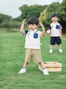 Jelly Baby | Bộ Đồ Hai Mảnh Mới Cổ Lật Cho Bé Mùa Hè