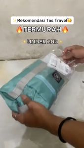 TAS TRAVEL LIPAT JUMBO LUGGAGE / FOLDABLE BAG ANTI AIR WATER PROOF FOLD BAG HARGA MURAH BERKUALITAS