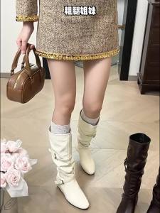 Josiny | Inner Lifting Fur-Lined Long Boots