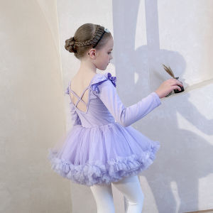 Váy Đầm Múa Ballet Cho Bé Dài Tay/Cộc Tay KIDSBALET Váy Múa Cho Bé Váy Múa Trẻ Em