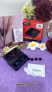 Headset Gaming Bluetooth V5.3 TWS M90 PRO Dual Mode Switchable - Stereo HiFi Sound dengan Display LED