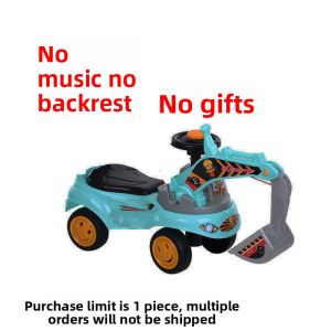 JIFANPAUL | Large Size Ride-On Excavator Toy