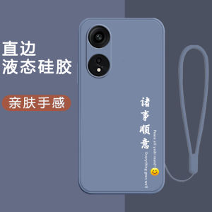 เคสโทรศัพท์ OPPOA60 แบบครอบเต็ม ป้องกันการตกหล่น พร้อมขาตั้ง สำหรับผู้ชายและผู้หญิง ดีไซน์เรียบง่าย ผลิตจากวัสดุอินทรีย์