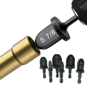 Pembesar Lubang Pipa Tembaga AC Kulkas PVC 6PCS Mata Bor Pembesar Lubang Pipa Tube Pipe Expander Reamer Head