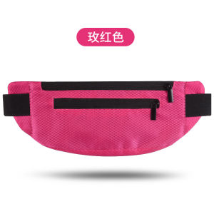 Waist Pack Mens and Womens Sports Phone Waist Bag Multi-Functional Waterproof Marathon Equipment Fitness Ultra-Light Ultra-Thin Invisible