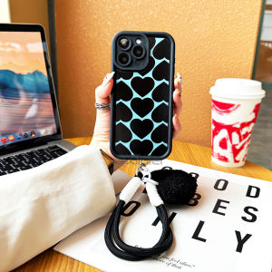 Love wrist strap for Honor Magic 6 Pro phone case new cute womens high-end  niche  full package anti drop ins trend with Bracelet