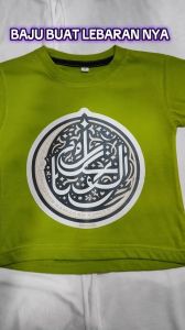 Baju Kaos Atasan Motif Ramadan Kareem Distro Anak Laki Laki Edisi Lebaran Muslim Keren 1 - 10 Tahun