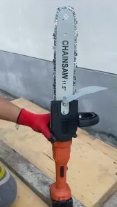 บาร์โซ่ บาร์เลื่อยโซ่ สําหรับ เลื่อยโซ่ไฟฟ้า เลื่อยโซ่ ชุดแปลงหินเจีย (แบบมีแท้งค์) ขนาดบาร์11.5นิ้ว